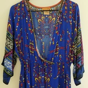 Flying Tomato Kimono Sleeve Maxi Dress, Size L